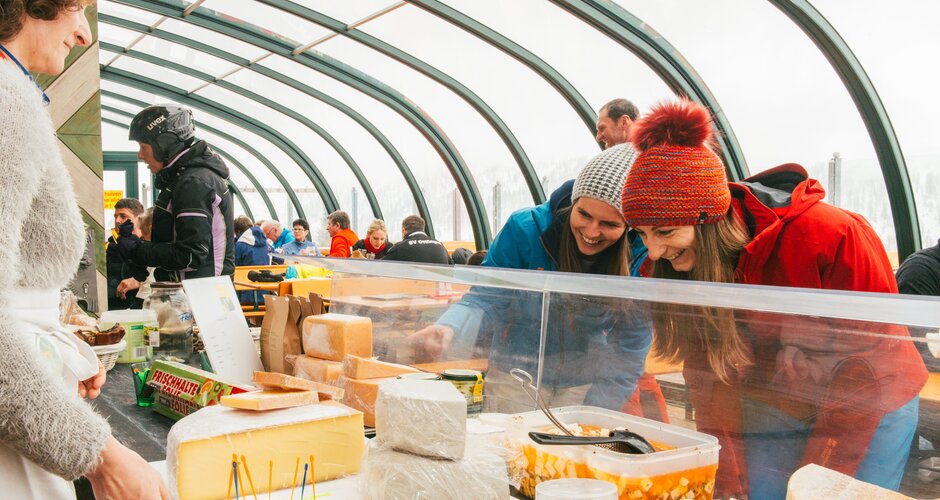 The highest farmer's market of the alps in Ski amadé.